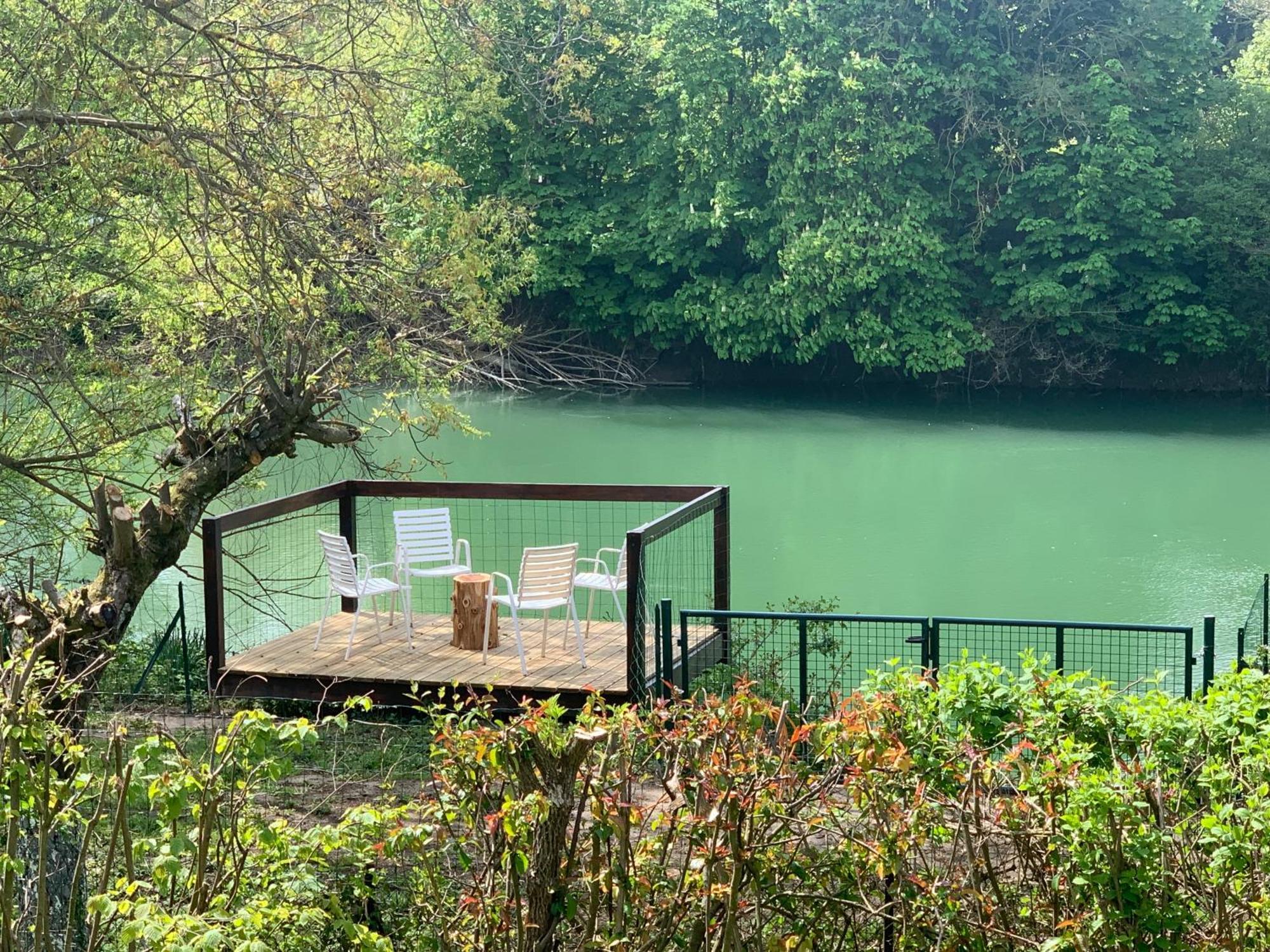 Appartement Familial Au Bord De La Marne, Jardin 8000M2, Piscine, Court De Tennis, Terrasse, Parking Gratuit Proche Disneyland Isles-lès-Villenoy Exteriér fotografie